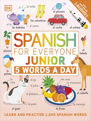 cover image of Spanish for Everyone Junior 5 Words a Day